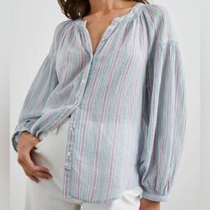 Rails Kenlie Shirt
Placid Stripe
NWT Size L